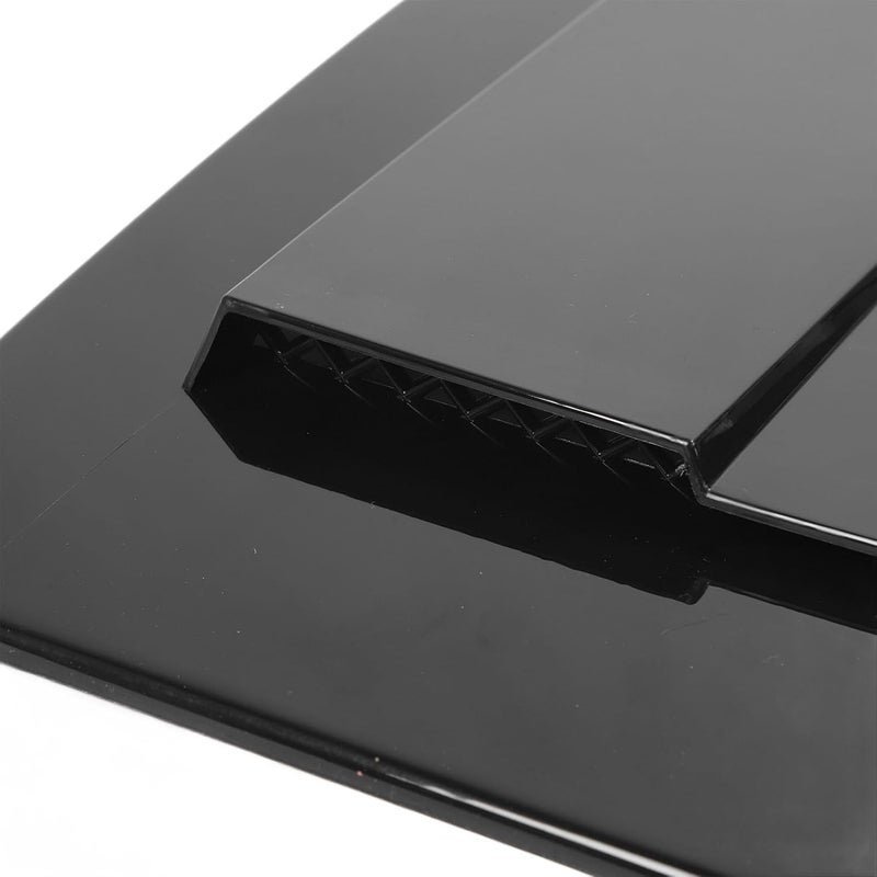 Srliya Car Air Flow Decorative Intake Hood Scoop Vent Bonnet Cover Gloss Black Universal Hood Vent External Accessories - Image 5